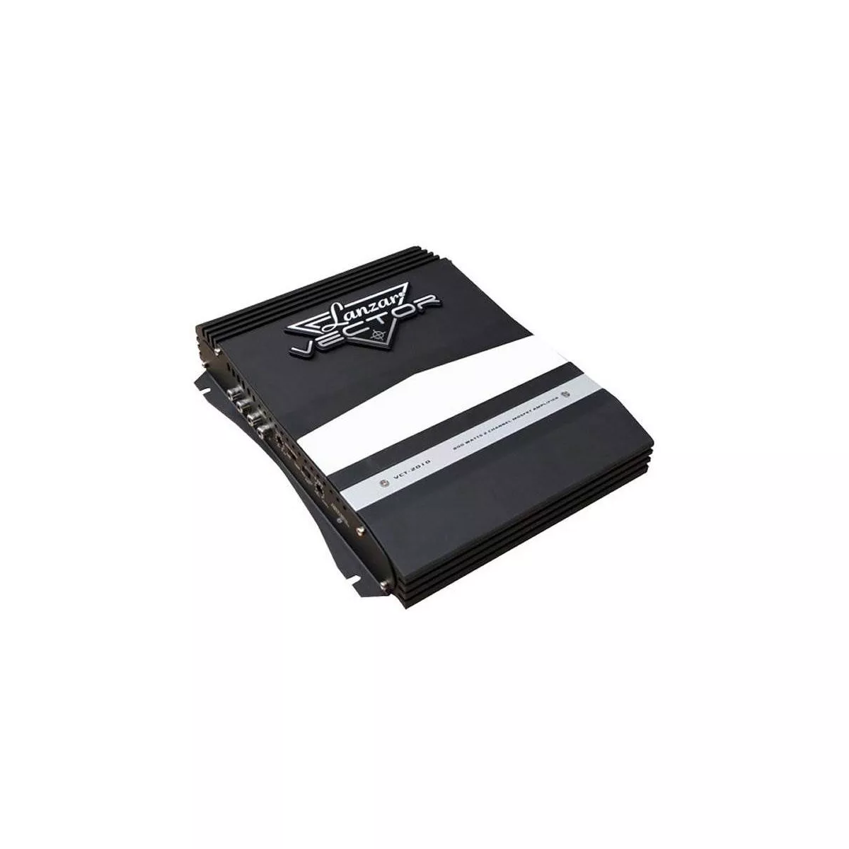 LANZAR VCT2010 Vector 800 Watt Bridgeable 2 Channel Amplifier Amp with MOSFET Power Supply and Thermal Protection for Car Audio Sound System