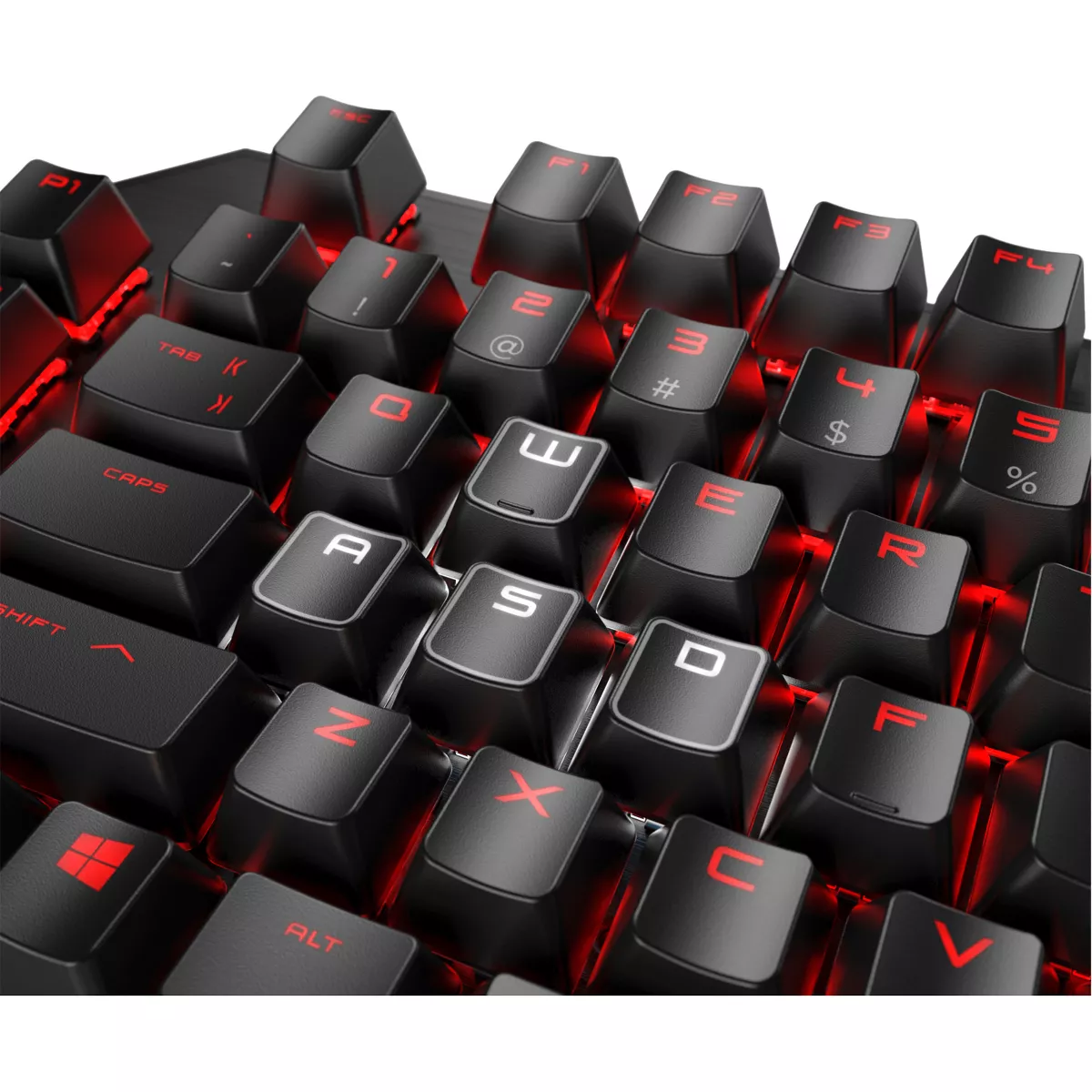 HP OMEN Sequencer Keyboard - Cable Connectivity - USB Interface - Windows - Mechanical Keyswitch - Black