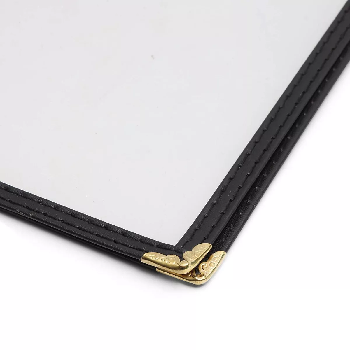 Juvale 12-Pack 4 Page Double View Clear PVC Restaurant Menu Covers for A4 Size Sheet