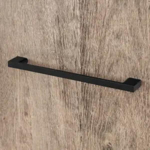 Munich Bar Cabinet with Storage Weathered Oak and Matte Black - South Shore