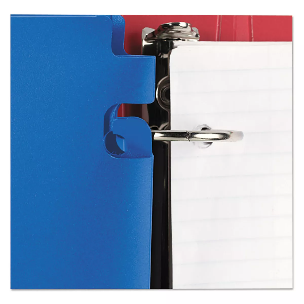 Five Star Snap-In Plastic Folder 20 Sheets 8 1/2 x 11 Assorted Snap Closure 4/Set 73266
