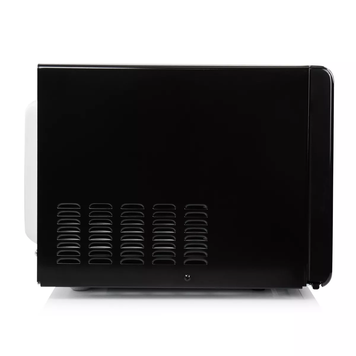 Oster 1.1 CuFt Digital Microwave Oven in Black and Silver