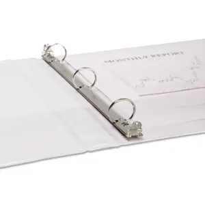Samsill Speedy Spine Round Ring View Binder 11 x 8-1/2 1