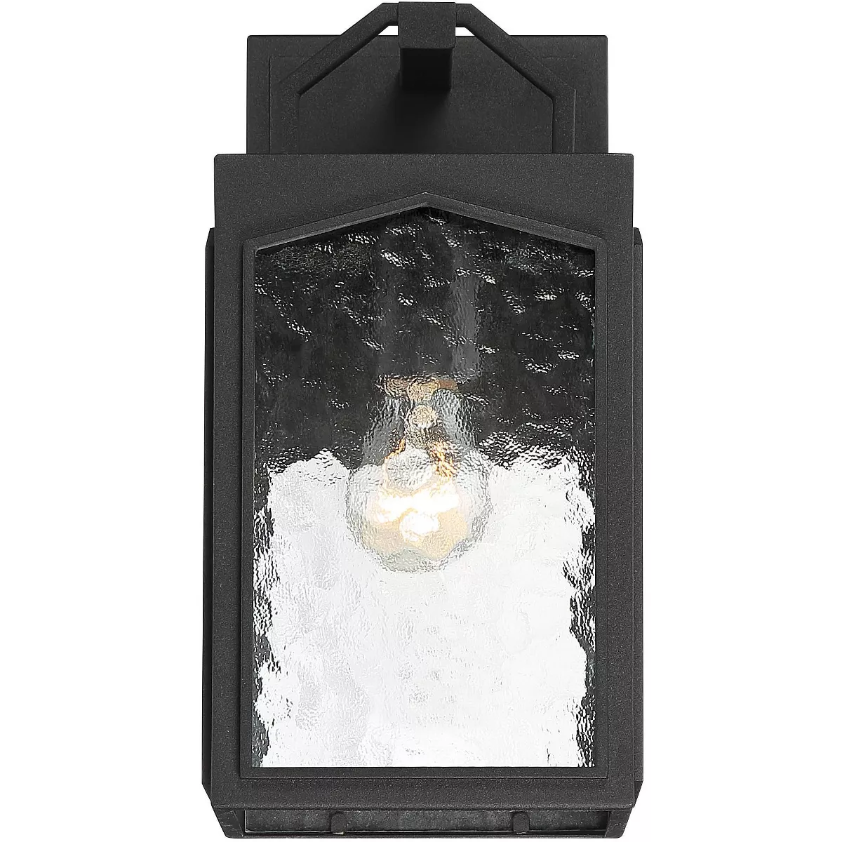 360 Lighting Outdoor Wall Light Fixture Black 12 1/2