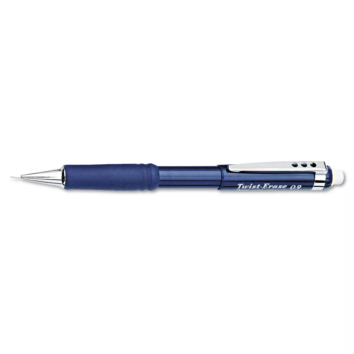 Pentel Twist-Erase III Mechanical Pencil 0.9 mm Blue Barrel QE519C