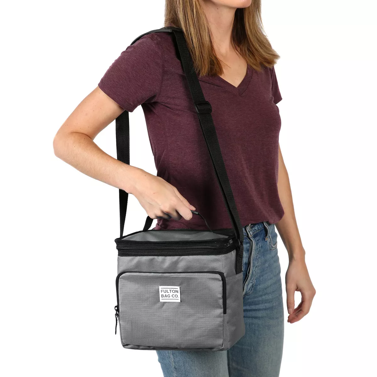 Fulton Bag Co. 12qt Hardbody Cooler with Removable Hard Liner - Griffin Gray