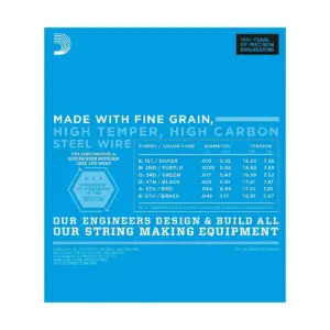 D'Addario EXL110BT Balanced Tension Lite Electric Guitar Strings Single-Pack