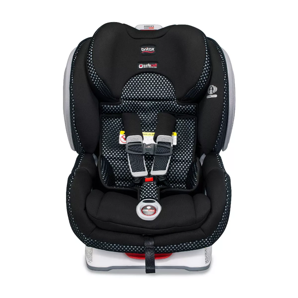 Britax Advocate ClickTight Anti-Rebound Bar Cool Flow Convertible Car Seat - Gray