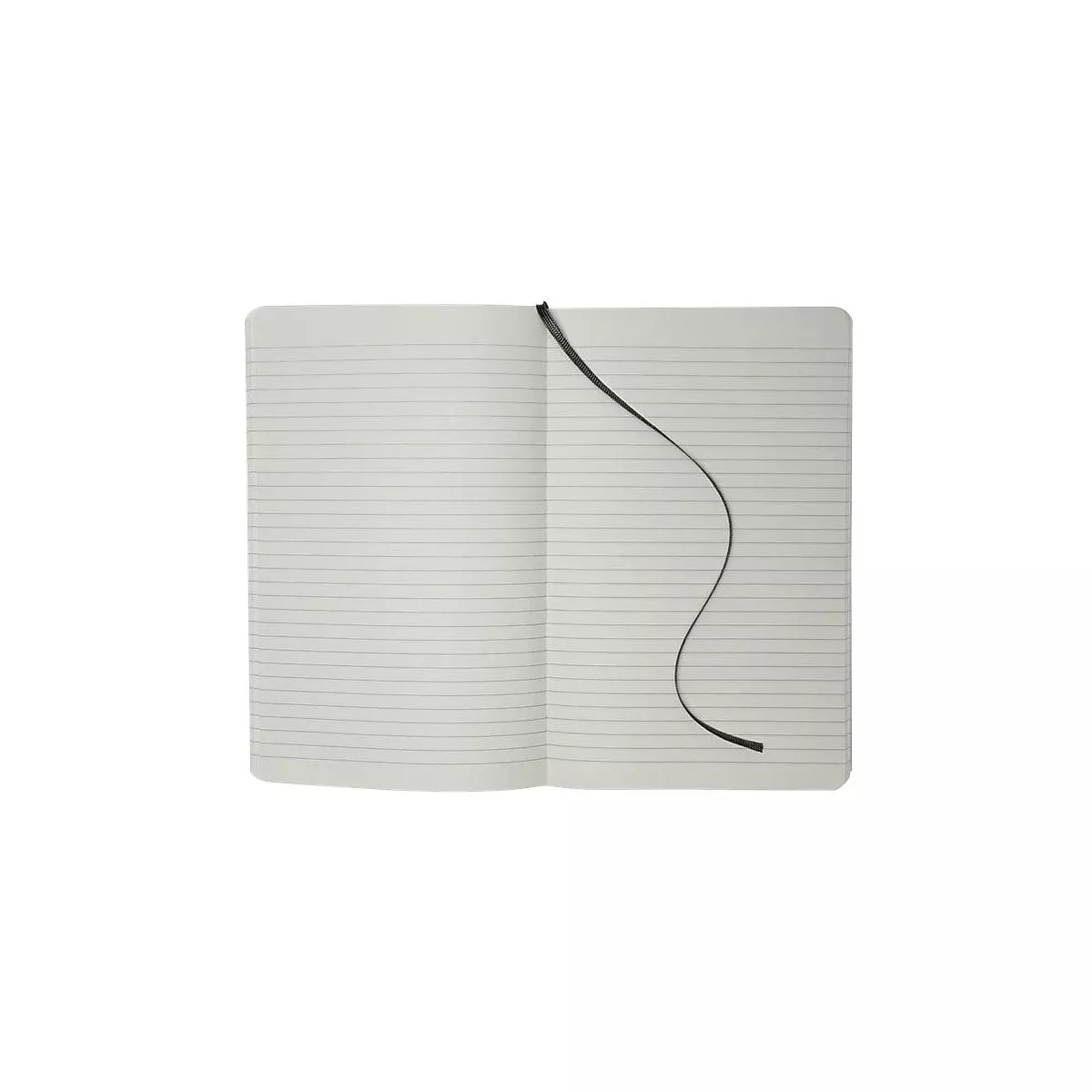 Moleskine Hard Cover Notebook Ruled 8 1/4 x 5 Black Cover 192 Sheets MBL14