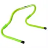 HolaHatha Football and Soccer Training Sports Equipment Speed Agility Hurdle 8 to 11.8 Inch Height Adjustable, Easy Storage, Bright Green