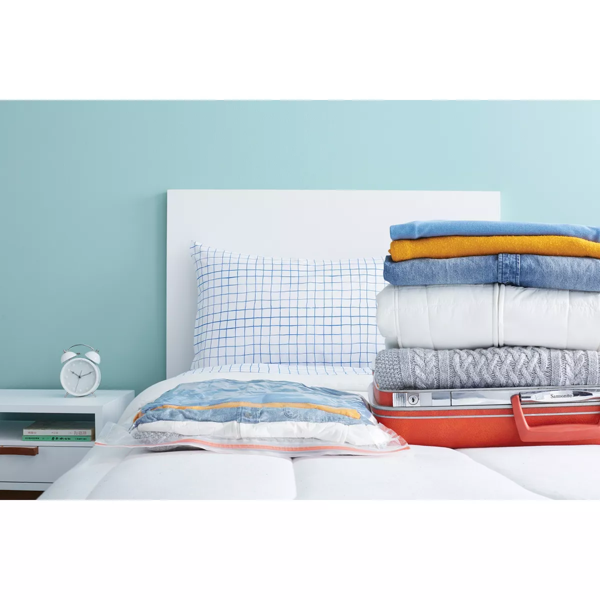 5 Large Compression Bags Travel Clear - Room Essentials™