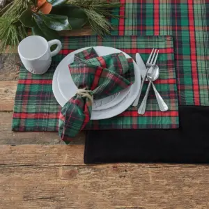Split P Ross Holiday Plaid Table Runner - 72