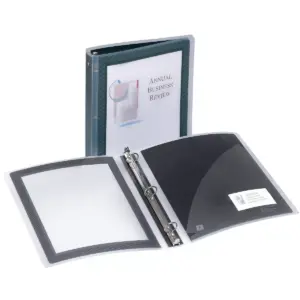 Avery Flexi-View Binder w/Round Rings 11 x 8 1/2 1 1/2