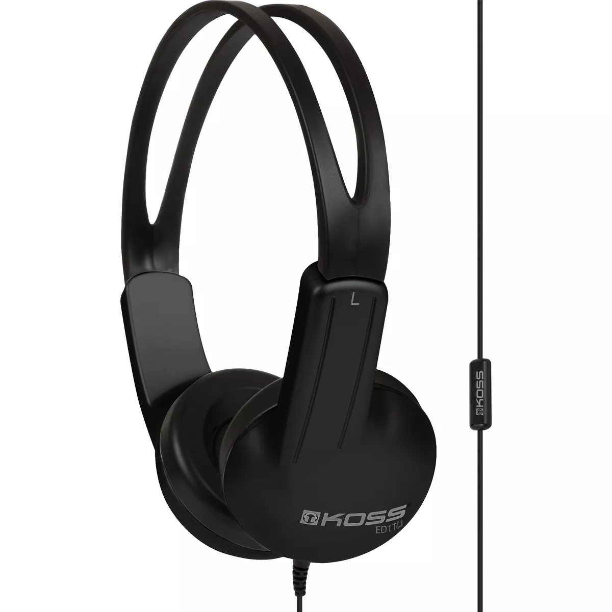 Koss ED1TCi Communication Headphone - Stereo - Mini-phone - Wired - 32 Ohm - 60 Hz - 20 kHz - Over-the-head - Binaural - Circumaural - 4 ft Cable