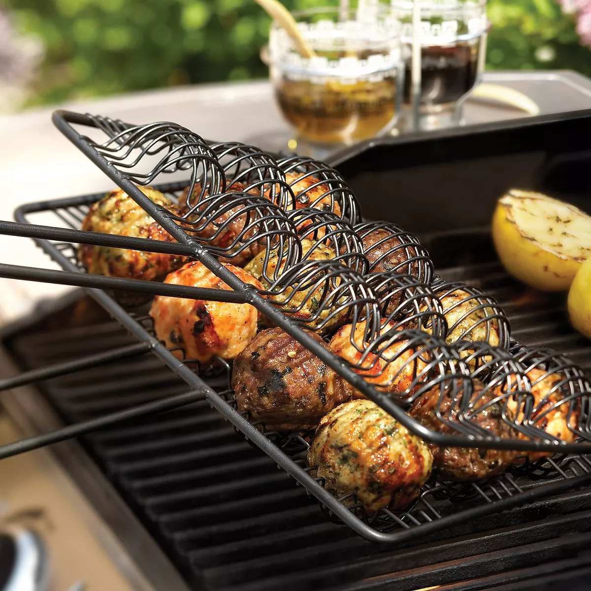 Nonstick Meatball Basket - Outset