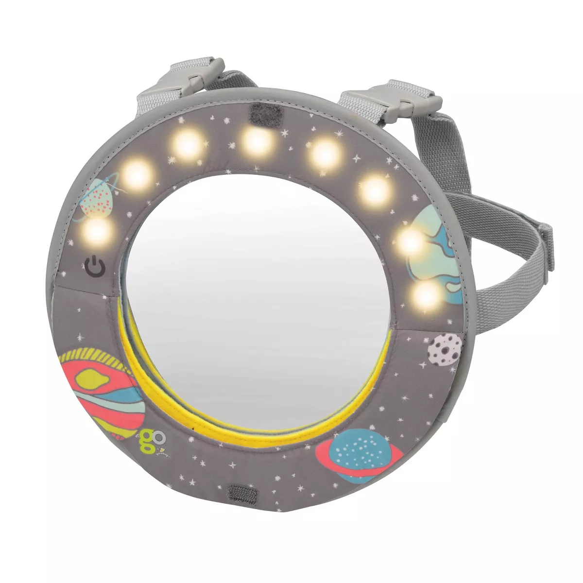 Go by Goldbug Lights & Music Flip Mirror