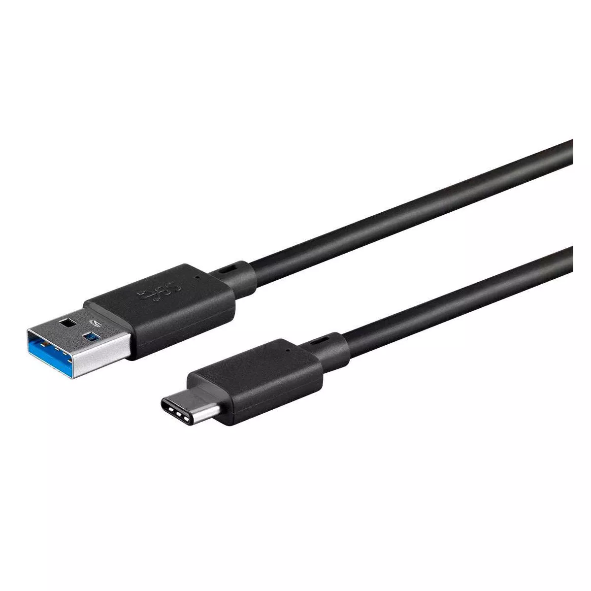 Monoprice 3.0 USB-C to USB A Cable 3A 5 Gbps 4ft Black