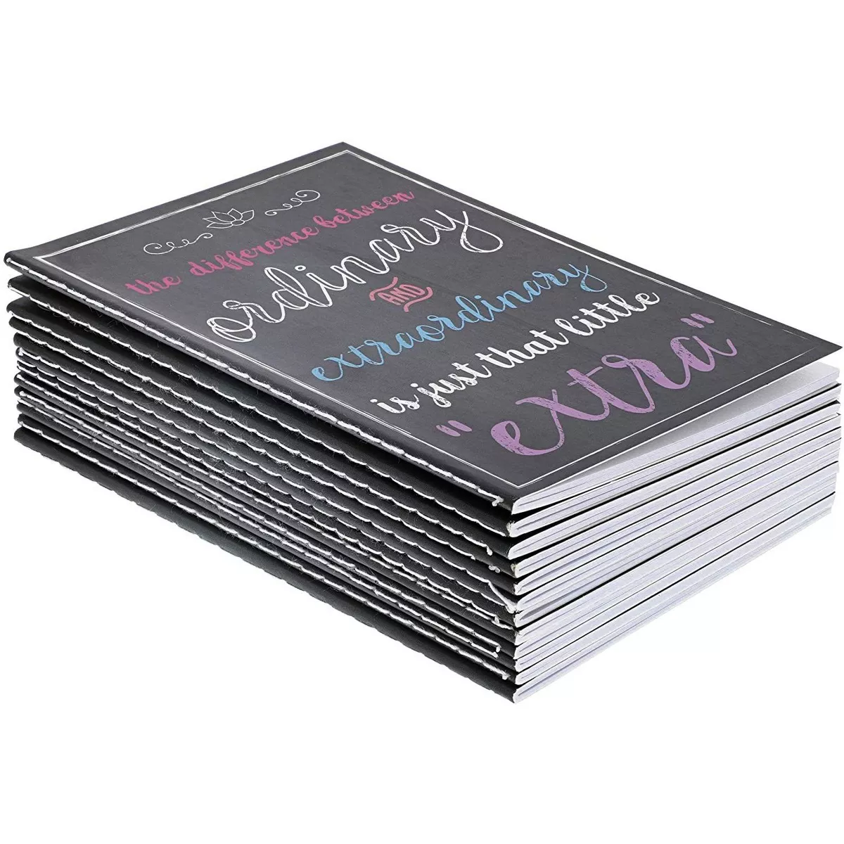 12-Pack Small Pocket Notebook Journal, College Ruled, 16 Sheets, 3.5