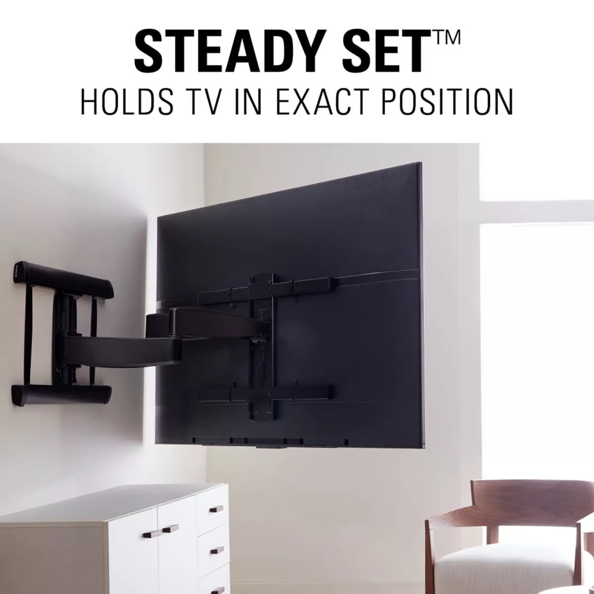Sanus VXF730-B2 Extra Large Full Motion TV Mount for 46