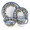 Blue Rose Polish Pottery Chloe 16 Piece Dinnerware Set