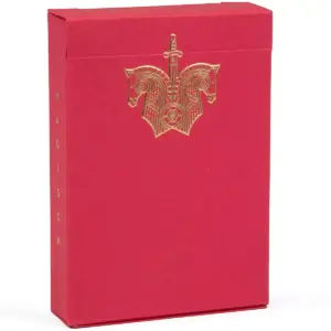 Ellusionist Red Knights Playing Cards Deck
