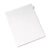 Avery Allstate-Style Legal Exhibit Side Tab Divider Title: 28 Letter White 25/Pack 82226