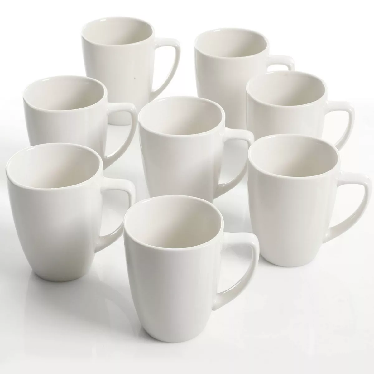 Gibson Home 12oz 8pk Ceramic Zen Buffetware Mugs