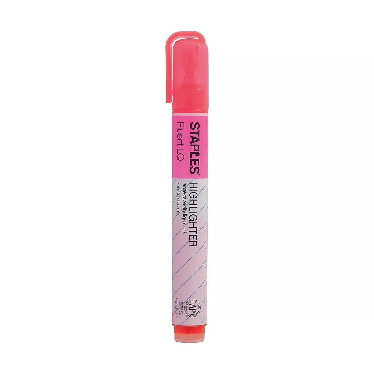 Staples LIQUID INK HIGHLIGHTER PINK 12 28573