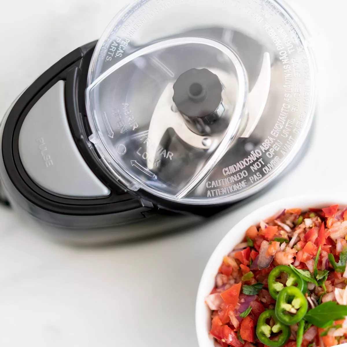 KitchenSmith 1.5 Cup Mini Chopper - Black