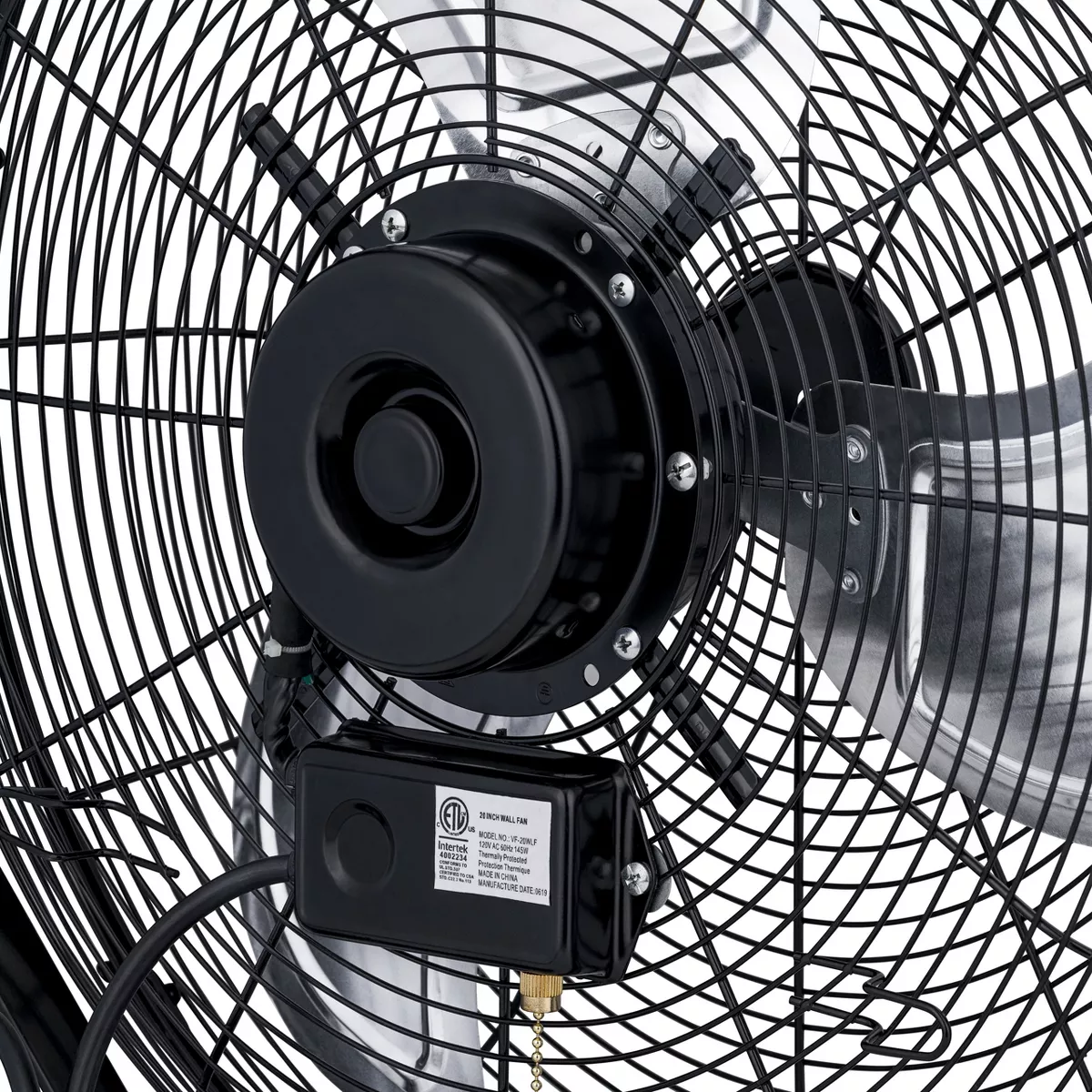 NewAir 18” Outdoor High Velocity Wall Mounted Fan with 3 Fan Speeds and Adjustable Tilt Head