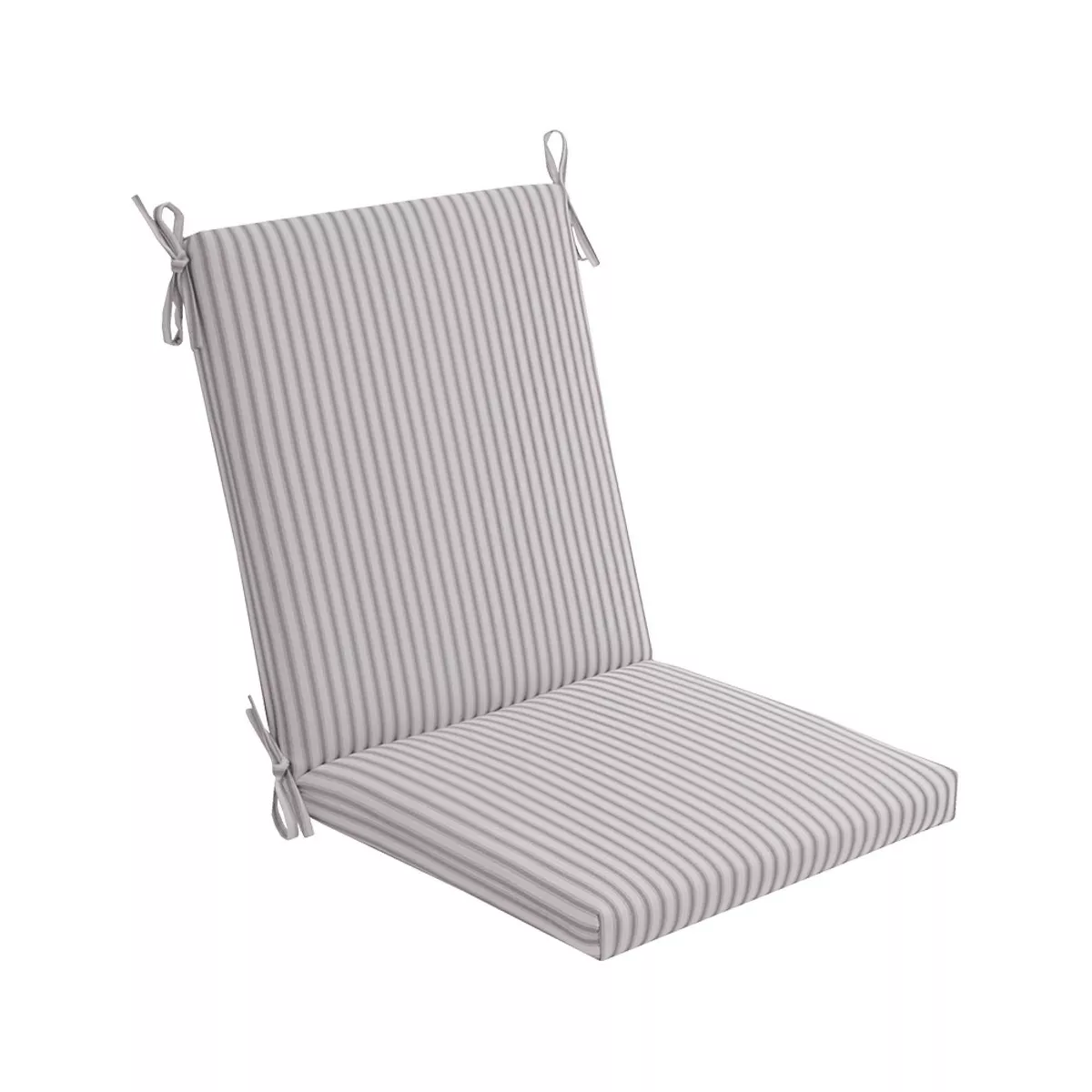 Crestwood Stripe Chair Cushion DuraSeason Fabric™ Gray - Threshold™