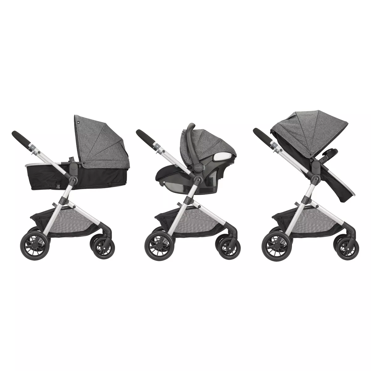 Evenflo Pivot Modular Travel System with ProSeries LiteMax Infant Car Seat - Aspen Skies
