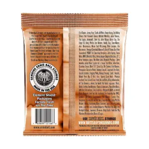 Ernie Ball 2146 Earthwood Phosphor Bronze Medium-Light Acoustic Guitar Strings 3-Pack