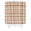 Neutral Weave Shower Curtain Brown - Deny Designs