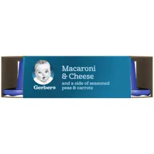 Gerber Lil' Entrees Macaroni & Cheese with Seasoned Peas and Carrots - 6.6oz