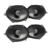 Maxxsonics FKB168 MB Quart Formula 5x7/6x8" Coaxial Car Audio Speakers (2 Pair)