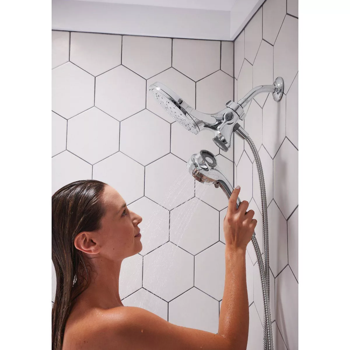 Magnetix Engage Rainshower & Handheld Combo Showerhead - Moen