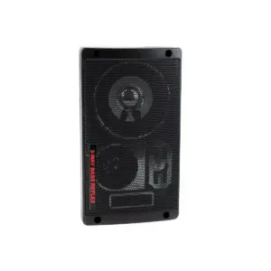 Pyramid 2060 300W 3-Way Car Audio Mini Box Speakers Indoor Stereo System (Pair)