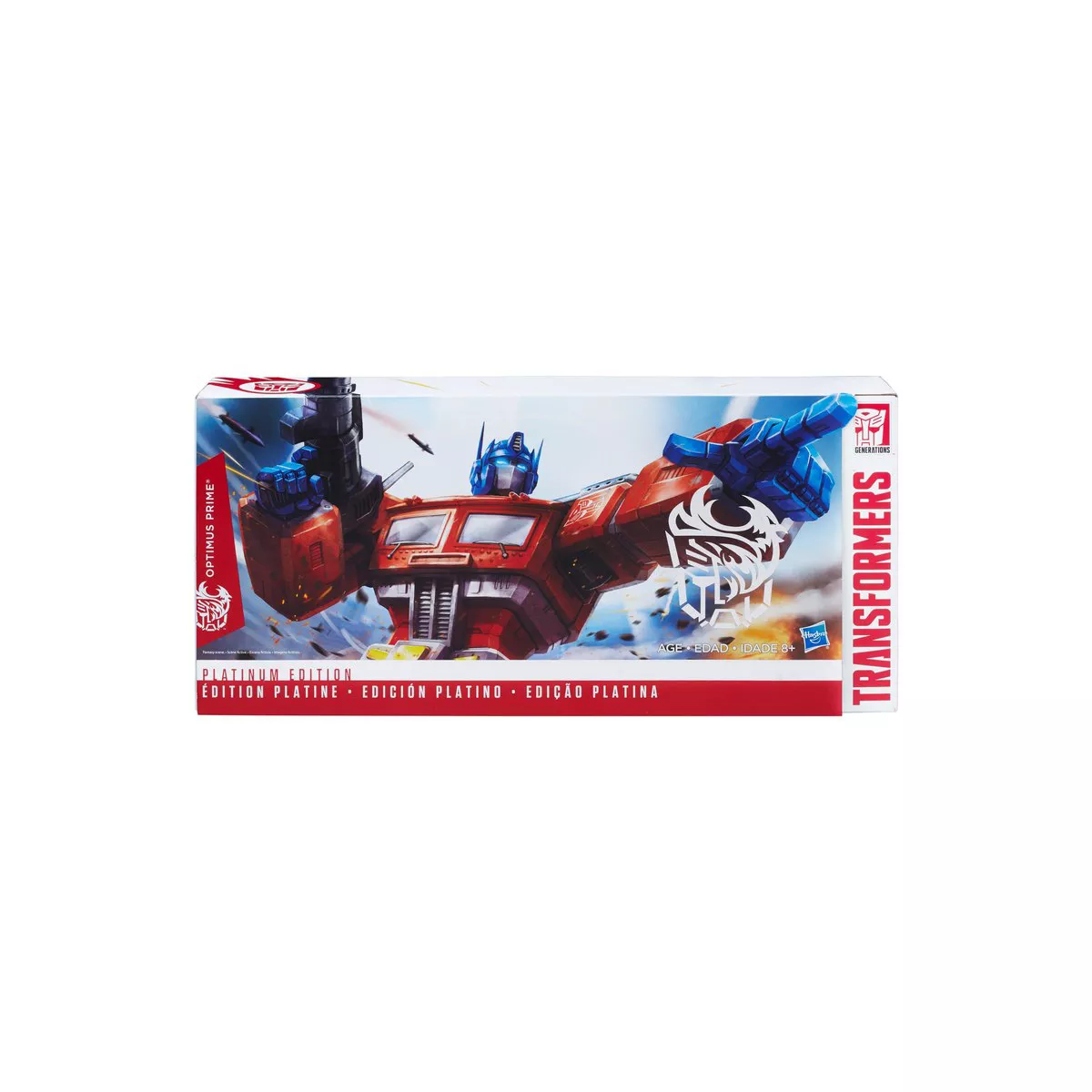 Optimus Prime Year of the Rooster Edition | Transformers Platinum Edition Hybrid Style Action figures