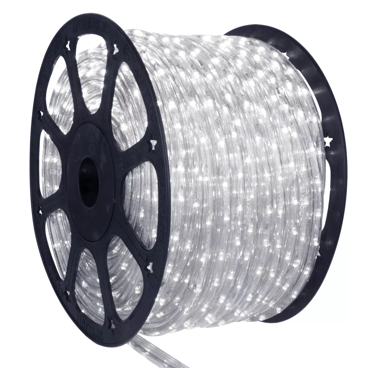 Northlight 288' LED Commercial Grade Outdoor Christmas Rope Lights - White