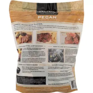 Western Premium BBQ Products Pecan Barbecue Cooking Chunks for Charcoal, Gas, or Electric Grills and Smokers, 570 Cubic Inches