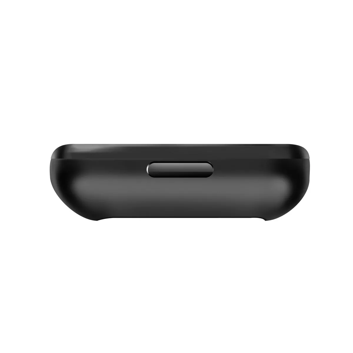 Insten Screen Protector with Soft TPU Rubber Protective Case Bumper Compatible with Fitbit Versa 2, Clear/Black