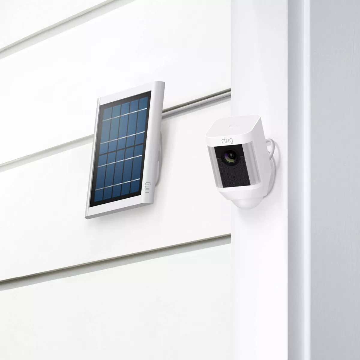 Ring Solar Panel for Spotlight Cam and Stick Up Cam - White
