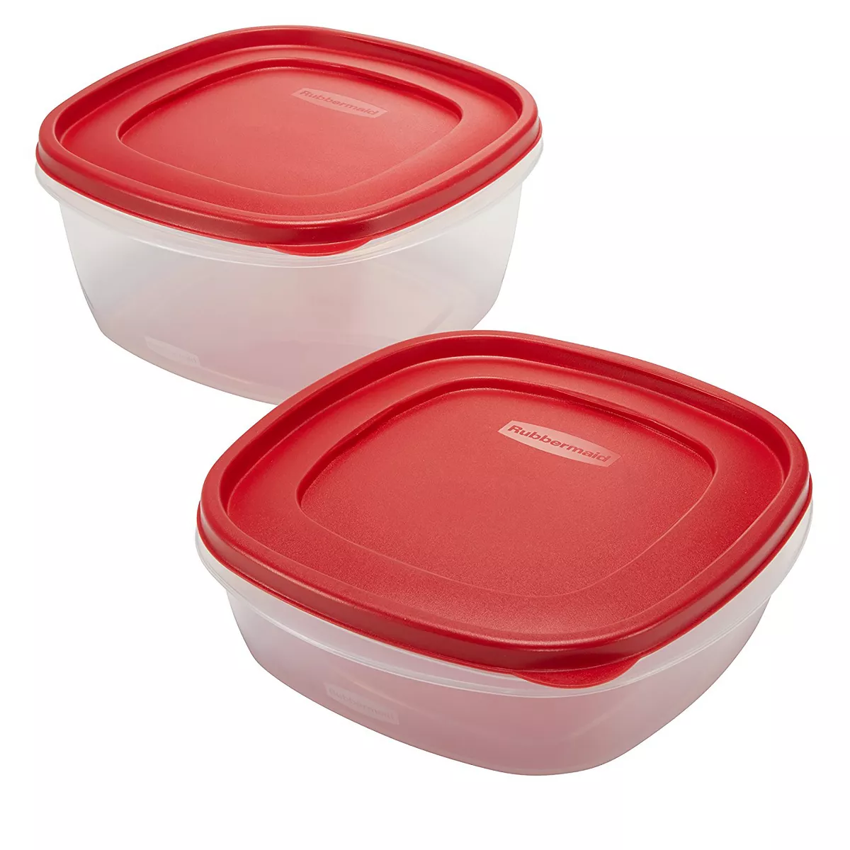 Rubbermaid 4pc Easy Find Lids Food Storage Containers Red