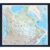 National Geographic Magnetic Travel Map - Canada Classic