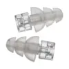 Etymotic Research ER20XS Earplug Large Fit - Clear Stem/White Tip in Clamshell