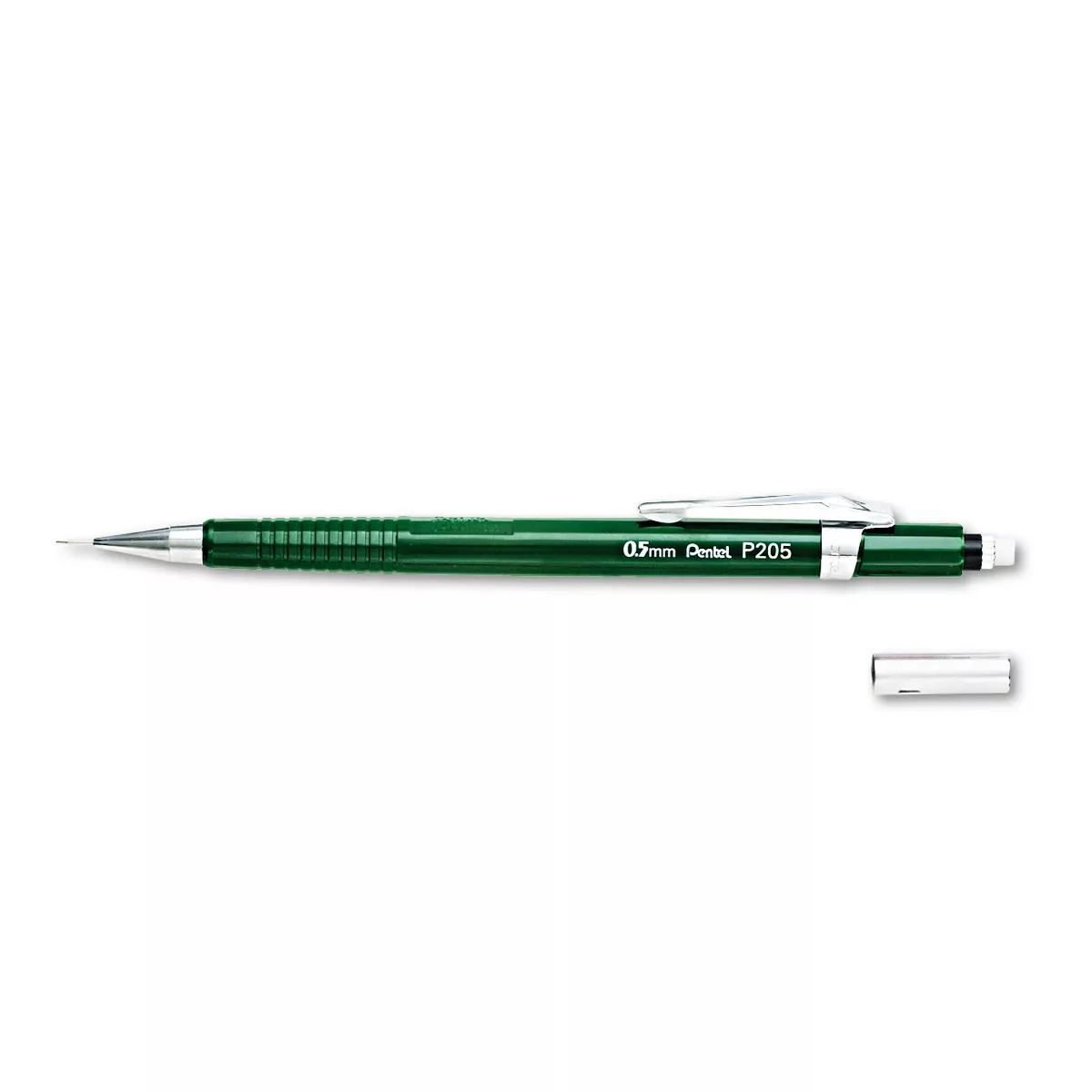 Pentel Sharp Mechanical Drafting Pencil 0.5 mm Green Barrel P205D
