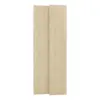 Easy Track Vertical 48 Inch Panels for Added Closet Organization Storage Solutions Compatible with Easy Track Closet Systems, Honey Blonde (2 Pack)