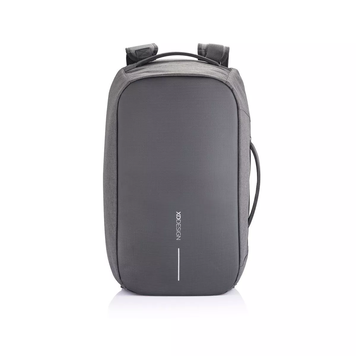 XD Design Bobby Duffle Compact Anti Theft Waterproof Travel Laptop Backpack with Organizational Pockets, Holders, and Dividers, Gray