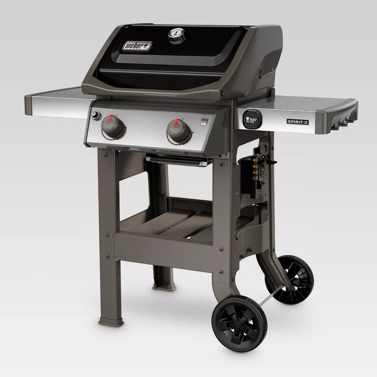 Weber Spirit II E-210 44010001 2-Burner LP Gas Grill Black